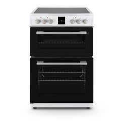 Montpellier MDOC60FW 60cm Ceramic Double Oven White