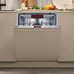 Neff S155HVX00G Integrated Dishwasher - 14 Place Settings Stainless Steel
