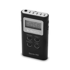 Roberts Radio SPORTS995BK 2 Band Pll Synthesised Stereo Personal Radio Black