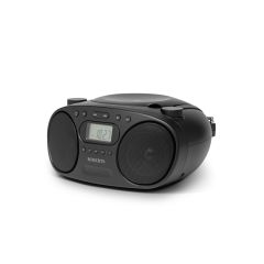 Roberts Radio ZOOMBOXFMBK FM/AM radio, top loading CD player in Black