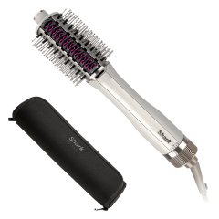 Shark HT212UK Smoothstyle Heated Brush + Smoothing Comb With Storage Bag White
