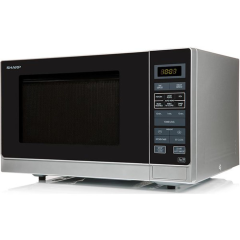Sharp R372SLM 25 Litre 900 watts Microwave - Silver