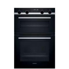 Siemens MB578G5S6B IQ500 Built-In Double Electric Oven Black with stee