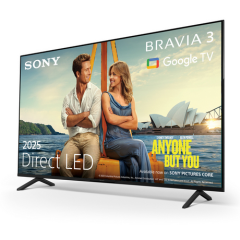 Sony K50S38B.UKA 50" 4K Bravia 3 4K HDR Google TV 