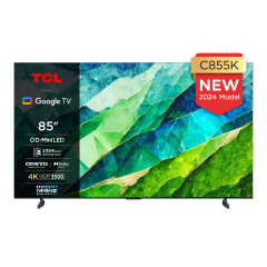 TCL 85C855K 85" 4K QLED HDR Premium Google TV 