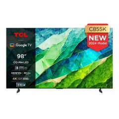 TCL 98C855K 98" 4K QLED HDR Premium Google TV 