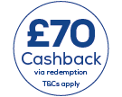 Cashback Promotion £70
